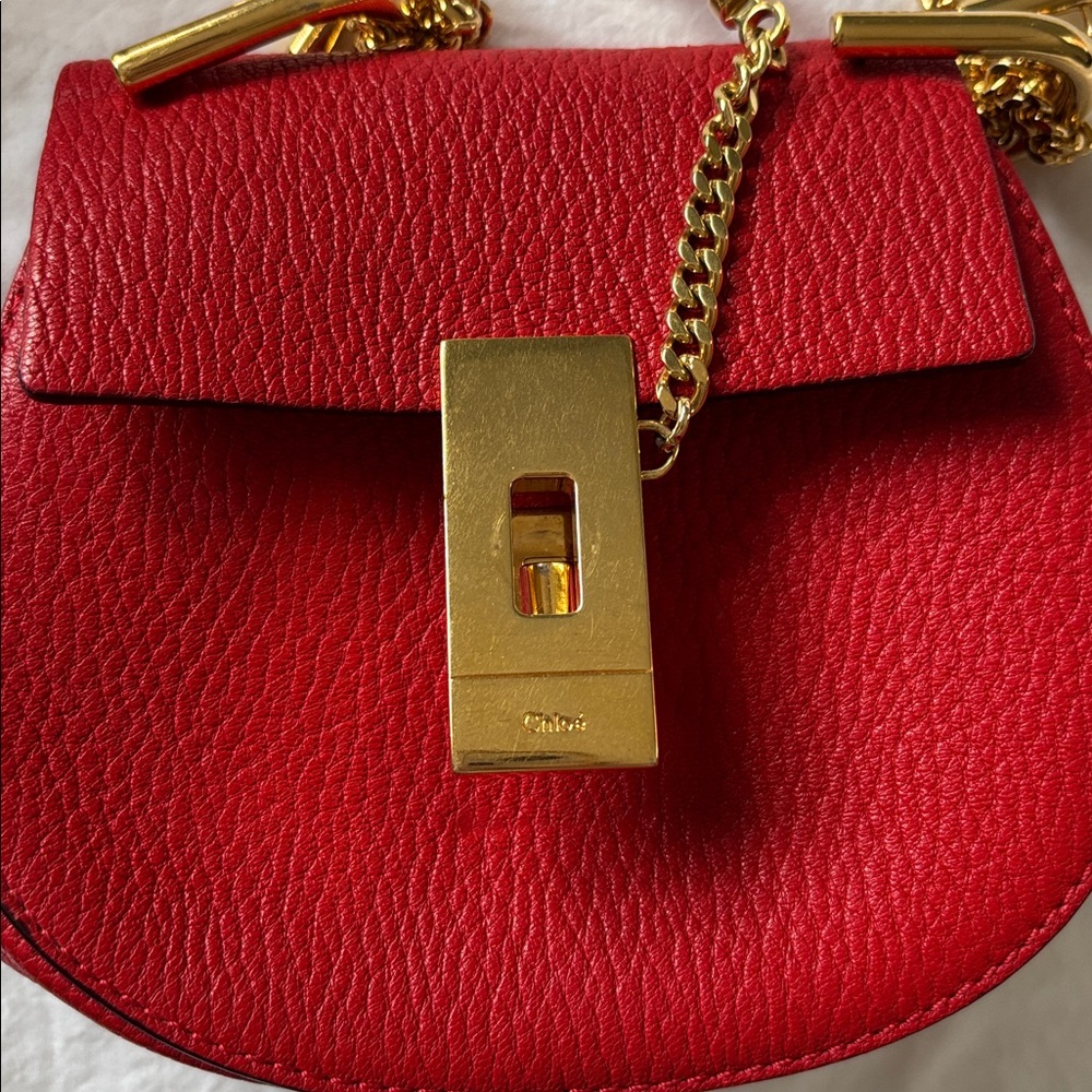 👛 Chloe mini Drew crossbody bag - Picture 8 of 11